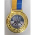 Спортивна медаль на замовлення 65 мм (золото) + індивідуальний дизайн