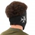 Маска лицевая ветрозащитная креативная термонаушники Sport Trade MS-4344-2 Iron Cross черный