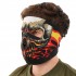 Маска лицевая ветрозащитная креативная термонаушники Sport Trade MS-4344-3 Red Evil Skull черный Маска лицевая ветрозащитная креативная термонаушники Sport Trade MS-4344-3 Red Evil Skull черный