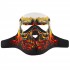 Маска лицевая ветрозащитная креативная термонаушники Sport Trade MS-4344-3 Red Evil Skull черный Маска лицевая ветрозащитная креативная термонаушники Sport Trade MS-4344-3 Red Evil Skull черный