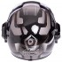 Мотошлем Masei Бамблби M-2289 черный