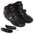Мотоботы спортивные SPEED M-4555, черные-красные, 41-45