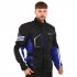 Мотокуртка туринговая NERVE MS-1194 L-3XL черный-синий