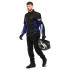 Мотокуртка туринговая NERVE MS-1194 L-3XL черный-синий