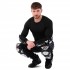 Комплект мотозащиты PRO-BIKER MS-1234 черный