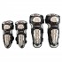 Комплект мотозащиты PRO-BIKER MS-1234 черный