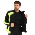 Мотокуртка демисезонная NERVE 495-GN с 3D защитой L-2XL
