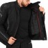 Мотокуртка защитная NERVE MS-0113-BK черная, размеры M-3XL