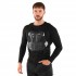 Защитная моточерепаха Sport Trade MS-5479 черная для спины и груди