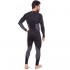 Мужской комплект термобелья Zelart CO-2194-2196, черный L-XL