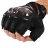 Мотоперчатки защитные SCOYCO MC44D, карбон, M-XL, черные