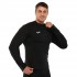 Лонгслив компрессионный Joma BRAMA FLEECE 101015-100 черный S-XL