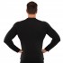 Лонгслив компрессионный Joma BRAMA FLEECE 101015-100 черный S-XL