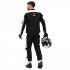 Мотокуртка RIDING TRIBE GMY-02 M-2XL черно-серая унисекс