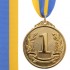 Медаль спортивная LIBERTY d-5см C-4872 место 1-золото, 2-серебро, 3-бронза (металл, d-5см, 25g, на ленте)