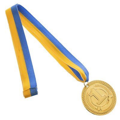 Медаль спортивная с лентой CELEBRITY d-6,5см C-6400 