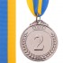 Медаль спортивная с лентой START d-5см C-4333 1-золото, 2-серебро, 3-бронза (металл, 27g)