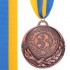 Медаль спортивная с лентой ZING d-5см C-4334