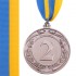 Медаль спортивная с лентой LIDER d-6,5см C-6862 (металл, d-6,5см, 38g, 1-золото, 2-серебро, 3-бронза)