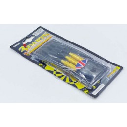 Дротики для игры в дартс каплевидные 3шт BL-3021 Baili (латунь, вес 21гр, PVC чехол)