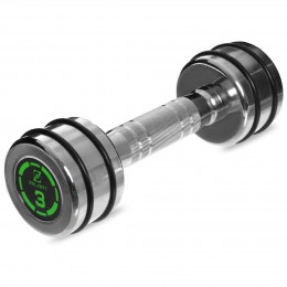 Гантель хромированная Zelart FI-2622-3 1шт 3кг