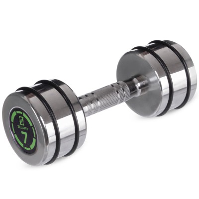 Гантель хромированная Zelart FI-2622-7 1шт 7кг