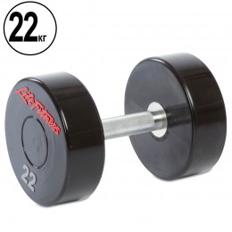Гантель цельная профессиональная LIFE FITNESS SC-80081-22 1шт 22кг