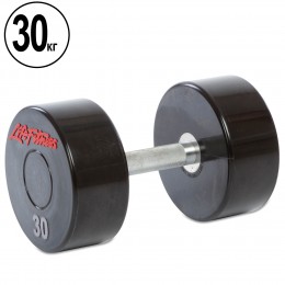 Гантель цельная профессиональная LIFE FITNESS SC-80081-30 1шт 30кг