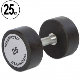 Гантель цельная профессиональная TECHNOGYM TG-1834-25 1шт 25кг