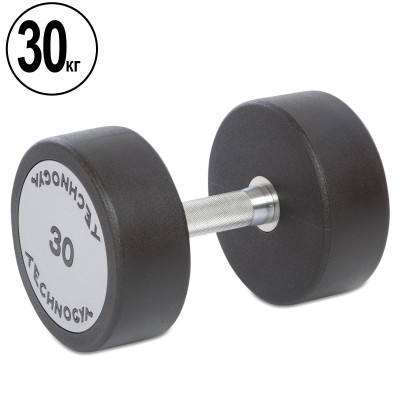 Гантель цельная профессиональная TECHNOGYM TG-1834-30 1шт 30кг