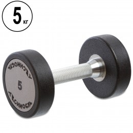 Гантель цельная профессиональная TECHNOGYM TG-1834-5 1шт 5кг