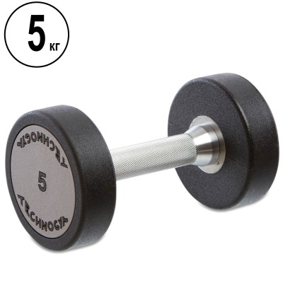Гантель цельная профессиональная TECHNOGYM TG-1834-5 1шт 5кг Гантель цельная профессиональная TECHNOGYM TG-1834-5 1шт 5кг