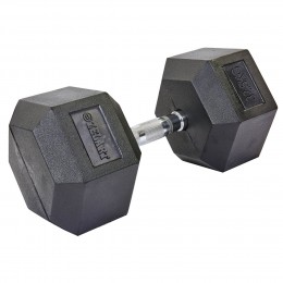 Гантель цельная шестигранная ZELART TA-5159-32,5 1шт 32,5кг