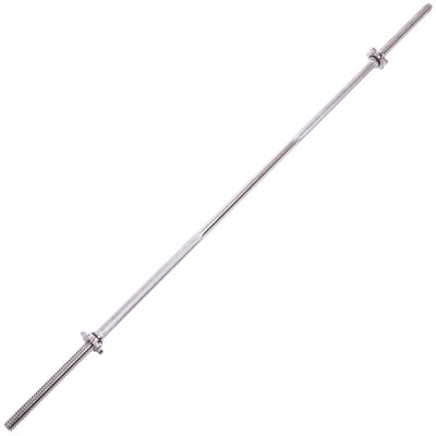 Купить гриф для штанги Классический прямой SHUANG CAI SPORTS SC-80123 (TA-8068) длина 1,8м диаметр 28мм вес 8,5кг