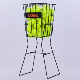 Корзина для мячиков ODEAR BT-0465 (металл, полиэстер, р-р 70х22х24см)