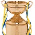 Кубок спортивный с крышкой и чашей CUP C-1505A высота 57см золотой