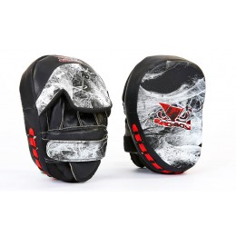 Лапа Изогнутая (2шт) FLEX BAD BOY SPIDER VL-6637 (крепление на липучке, р-р 25x17,5x5,5см, черный-белый)