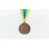 Медаль спортивная с лентой STAR d-4,5см C-2940 1-золото, 2-серебро, 3-бронза (металл, 20g)