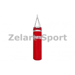 Мешок боксерский цилиндрический ПВХ h-110см ЭЛИТ SPORTKO UR MP-22 с кольцом, цепью (рез.крош, тырс, d-35см, вес-40кг)