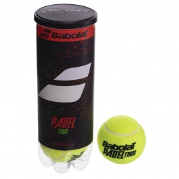 Мяч для большого тенниса BABOLAT PADEL TOUR X3 BB501063-113 3шт салатовый