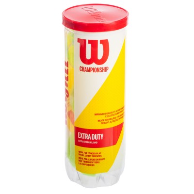 Мяч для большого тенниса WILSON CHAMPIONSHIP WRT100101 3шт салатовый