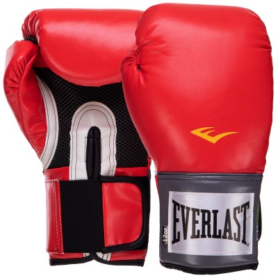 Перчатки боксерские EVERLAST PRO STYLE TRAINING EV1200007 12 унций красный