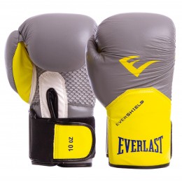 Перчатки боксерские кожаные ELS PRO STYLE ELITE BO-5228 10-12 унций цвета в ассортименте