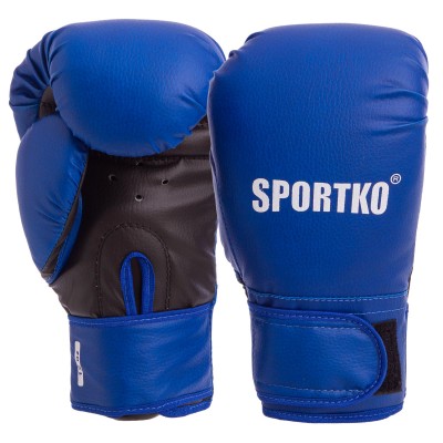 Перчатки боксерские SPORTKO PD-2-M 8-12 унций цвета в ассортименте
