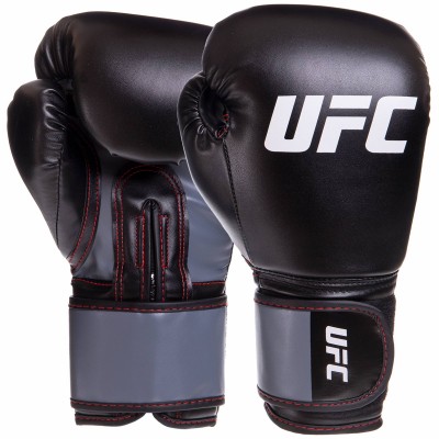Перчатки боксерские UFC Boxing UBCF-75181 14 унций черный