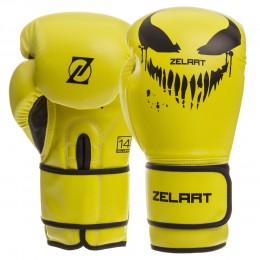 Перчатки боксерские Zelart BO-1370 10-14 унций цвета в ассортименте