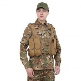 Разгрузочный жилет с подсумками Military Rangers ZK-V-103 40х59см цвета в ассортименте