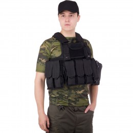 Разгрузочный жилет универсальный на 6 карманов Military Rangers ZK-5517 цвета в ассортименте
