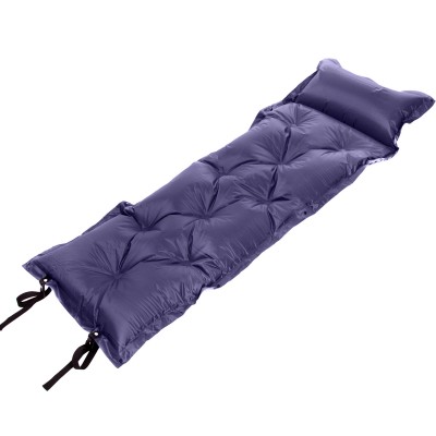 Самонадувающийся коврик с подушкой туристический TY-0559 185х60х2,5см цвета в ассортименте