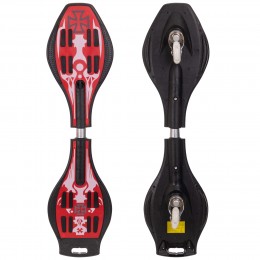 Скейтборд RipStik роллерсерф Sport Trade SK-3557 черный-белый